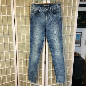 Express Acid Wash High Rise Jeans Denim Size 4